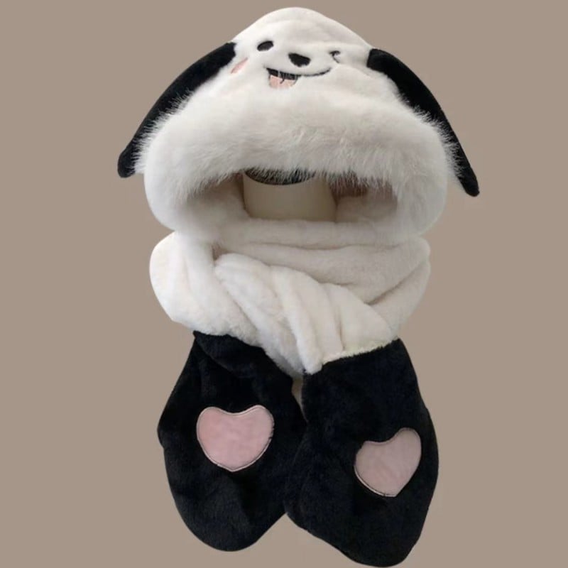 Fashion Ear Cold-proof Ushanka White