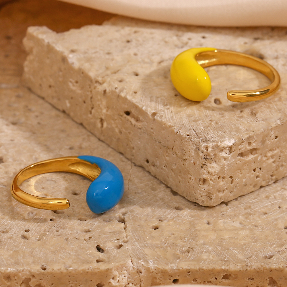 Water Drop Glossy Ring 1