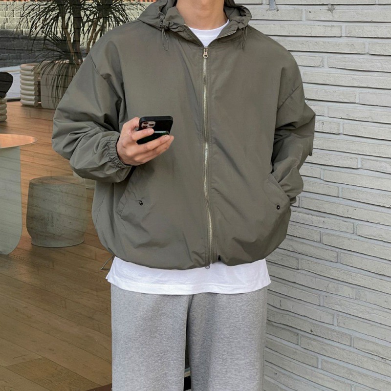 Hooded Coat Side View