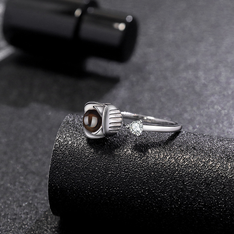 Rose Projection Couple Ring - Image 4