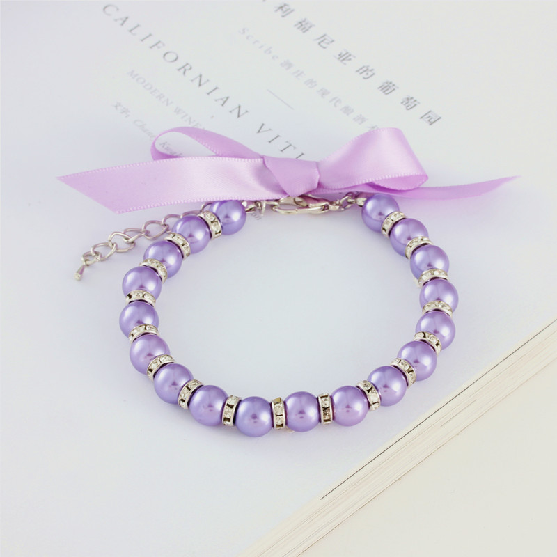Pearl Necklace Pet Collar