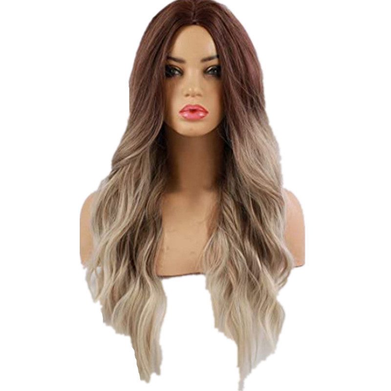 Brown Gradation Wig Image 5