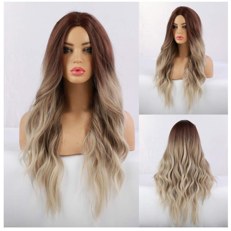 Brown Gradation Wig Image 3