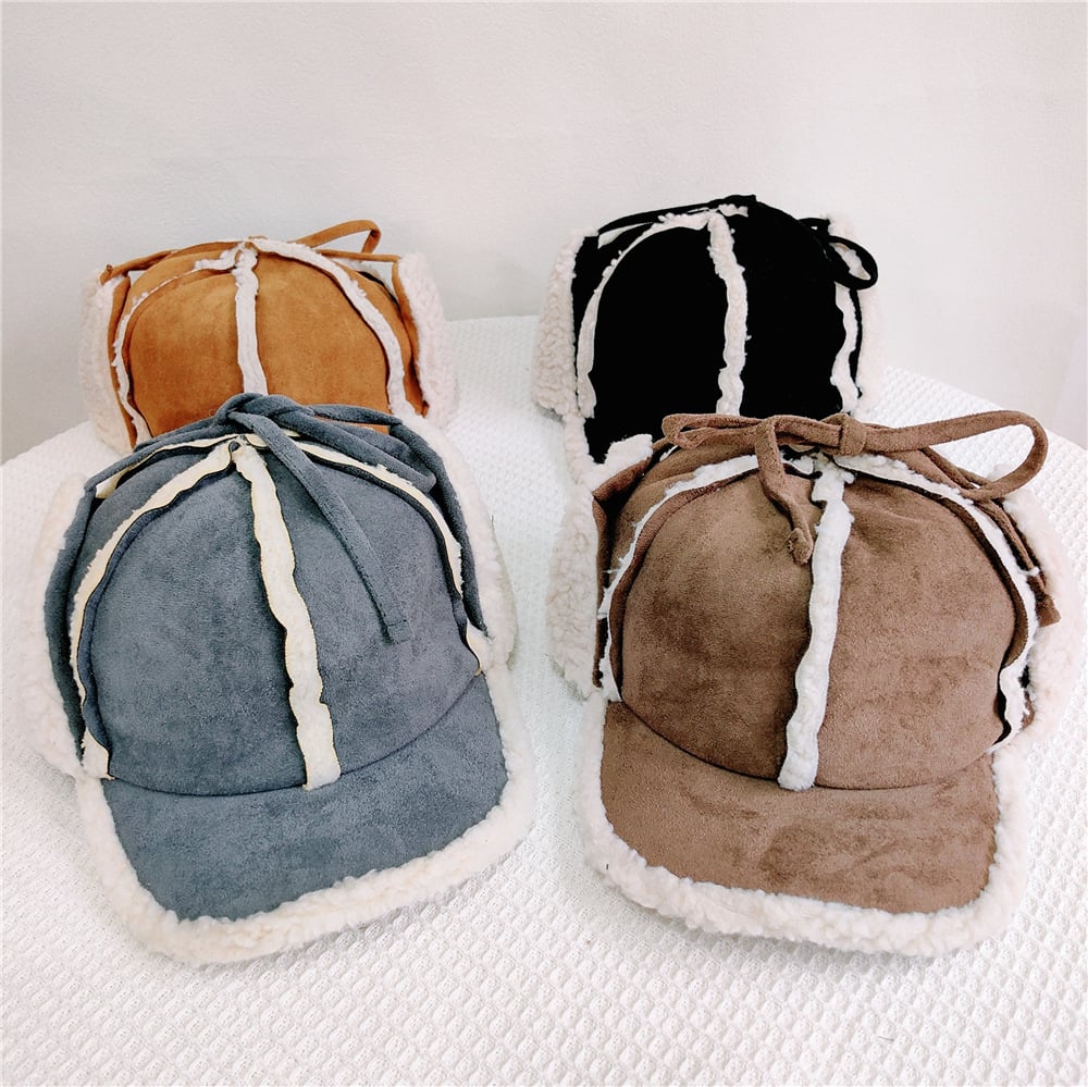 Rope Ushanka Hat Black