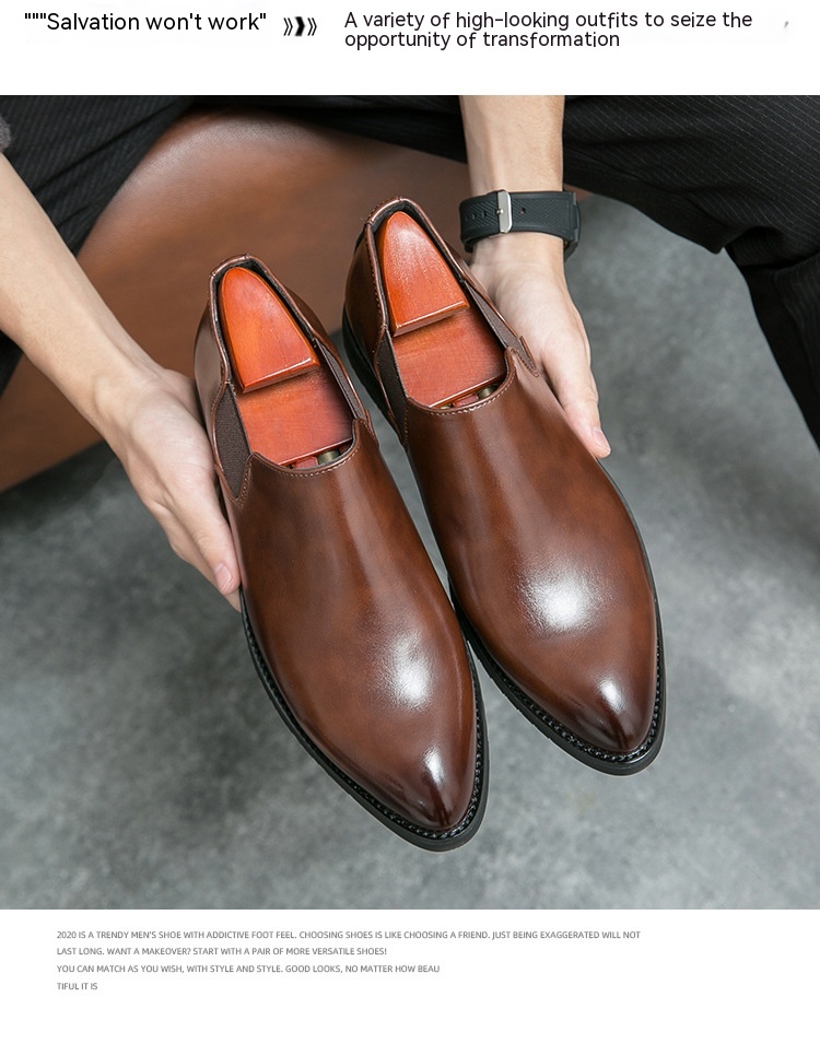 British Leisure Slip On Pointed Toe Shoes 3