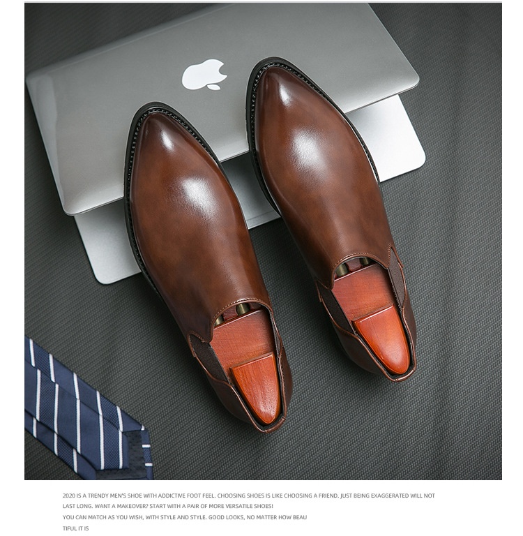 British Leisure Slip On Pointed Toe Shoes 13