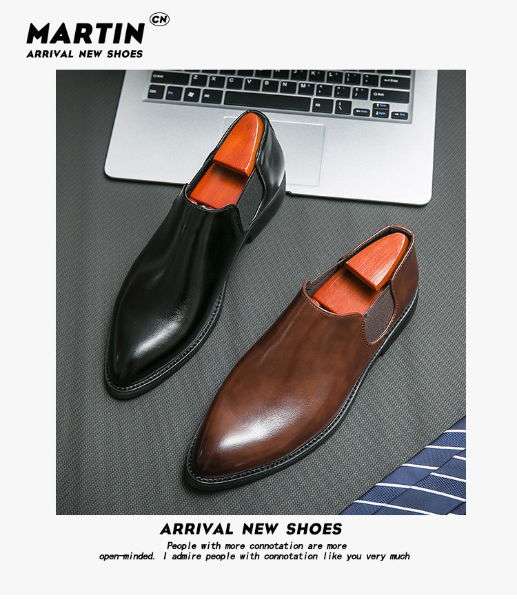 British Leisure Slip On Pointed Toe Shoes 14