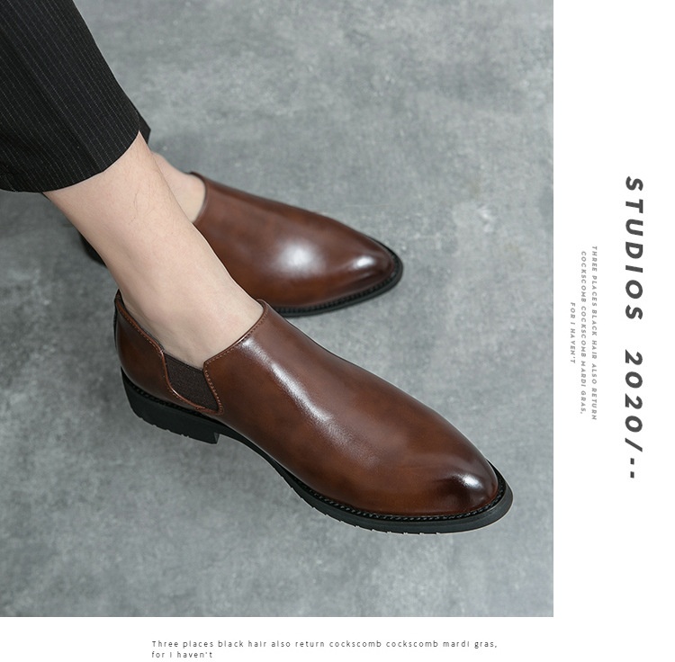 British Leisure Slip On Pointed Toe Shoes 18