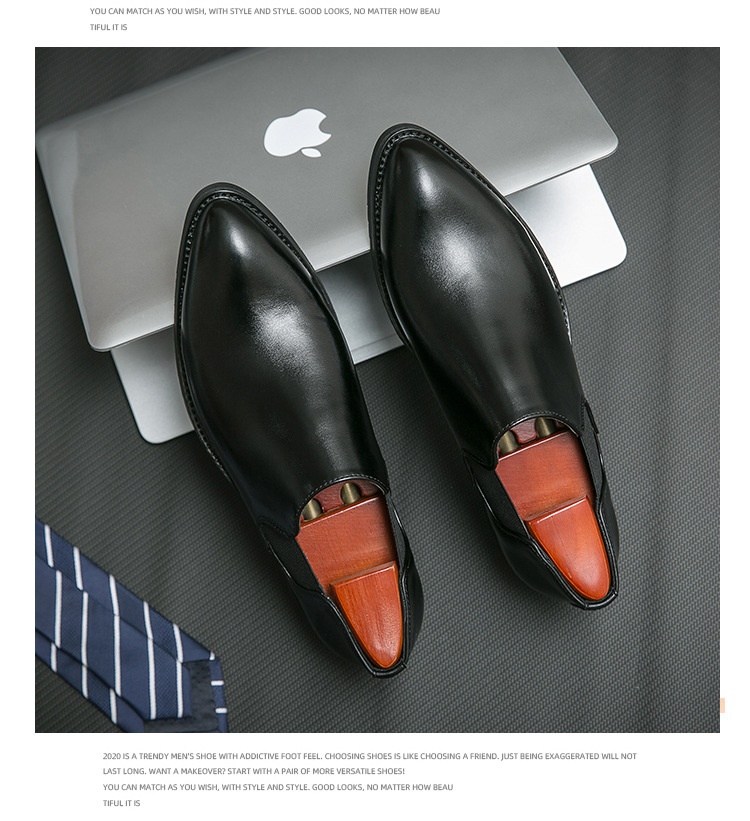 British Leisure Slip On Pointed Toe Shoes 7