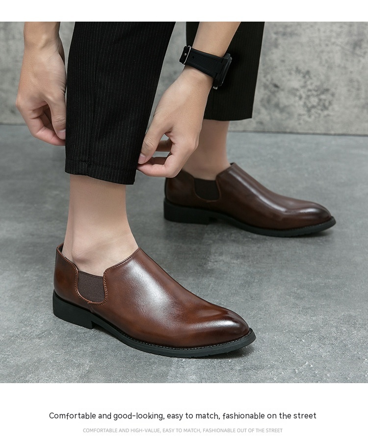 British Leisure Slip On Pointed Toe Shoes 16