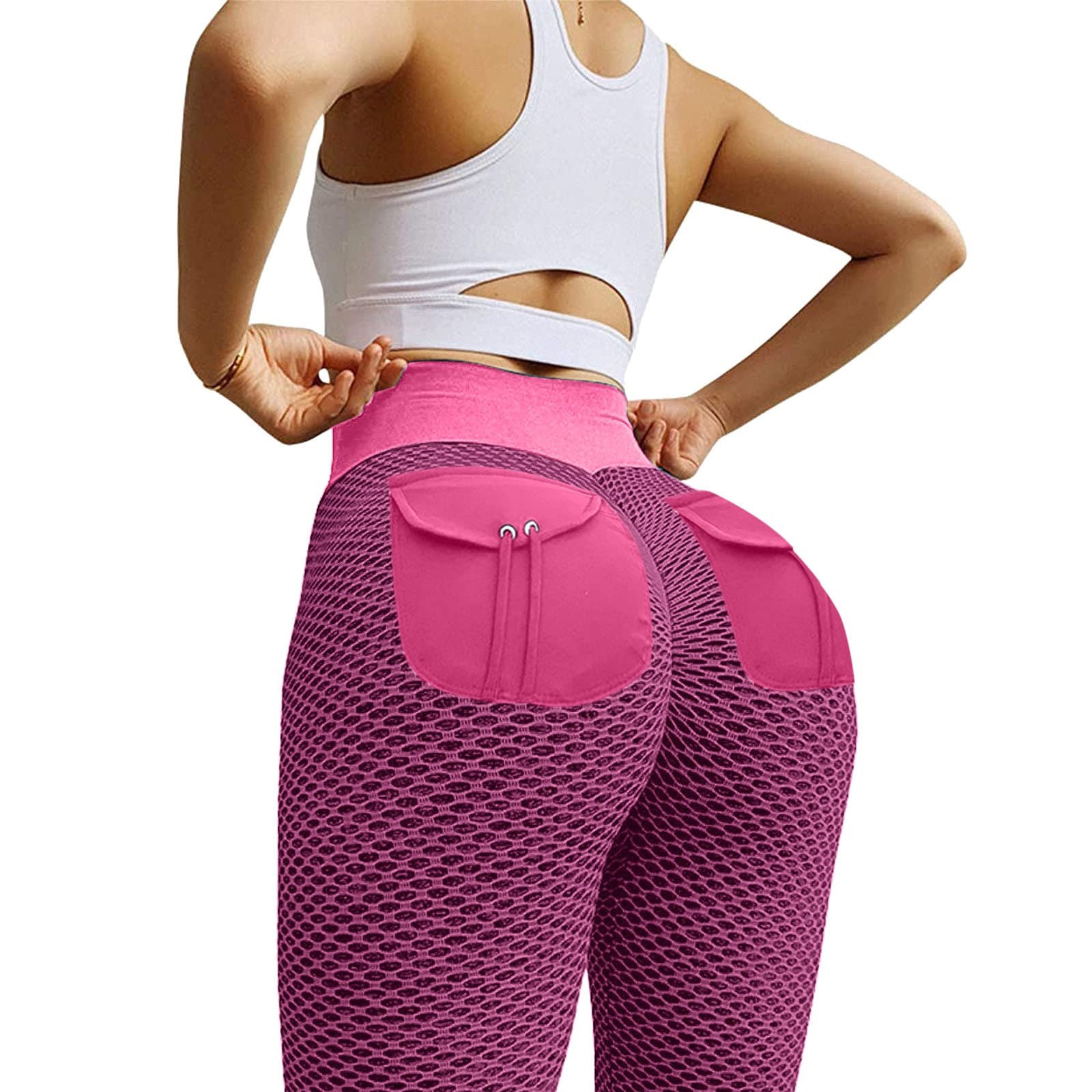 Honeycomb Yoga Pants in different sizes