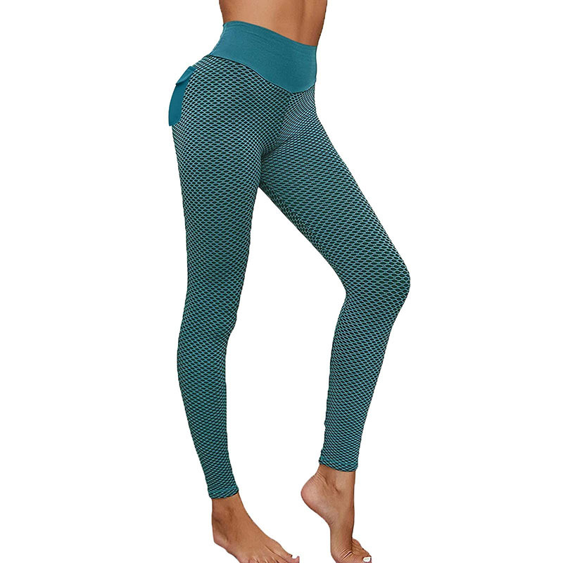 Honeycomb Yoga Pants with butt pocket