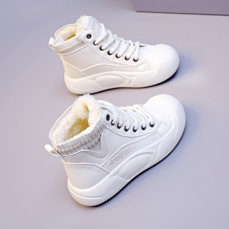 Women's Fleece-lined High-top Casual Shoes 3