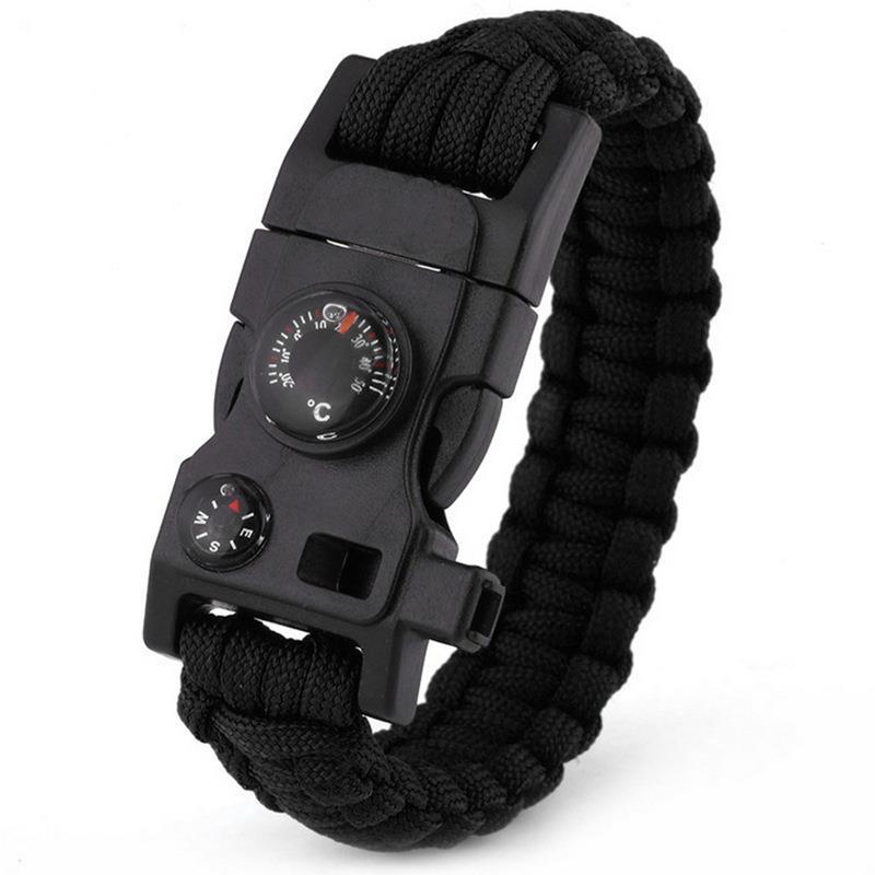 Outdoor Paracord Survival Bracelet 4