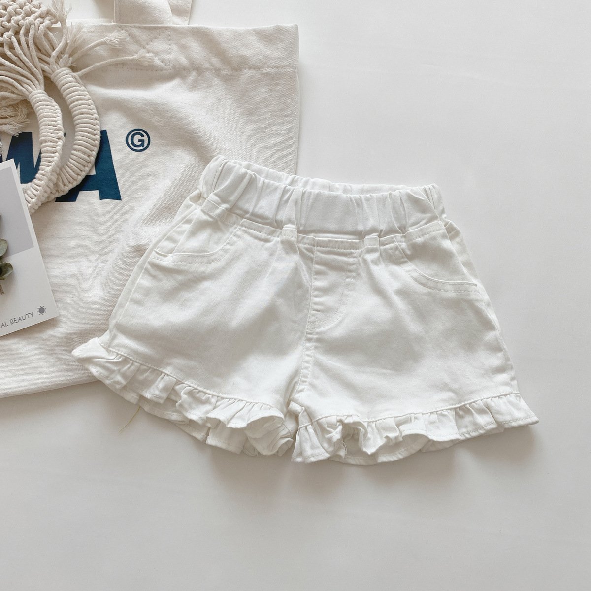 Fashion Girls' Denim Shorts 4