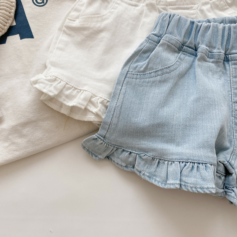 Fashion Girls' Denim Shorts 2