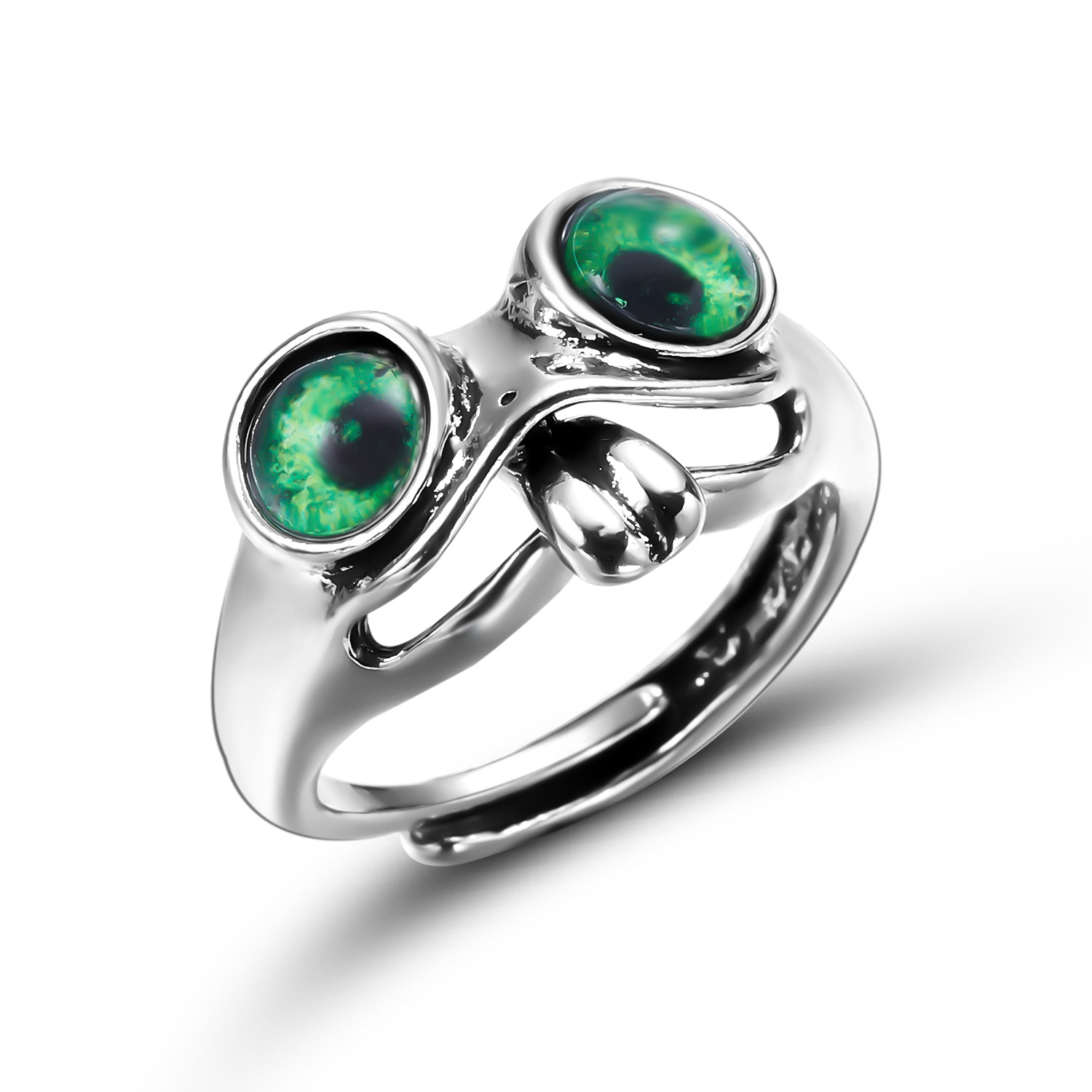 Electroplated Frog Ring