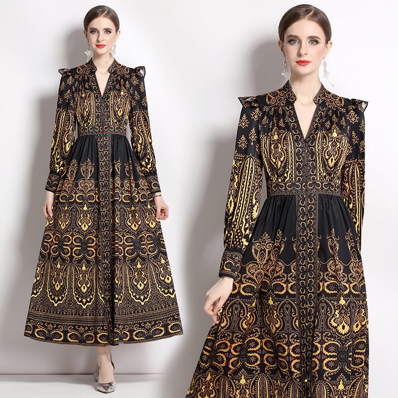Vintage Court Style Dress 9