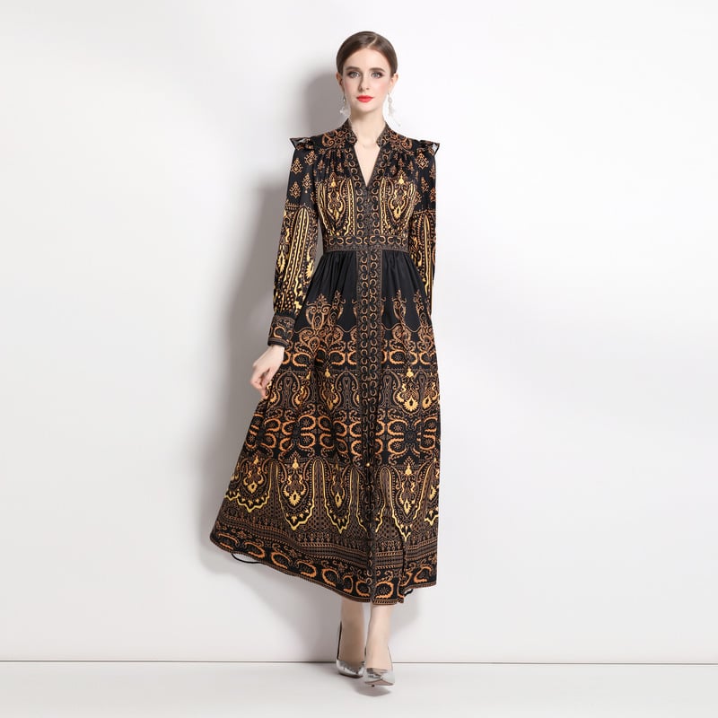 Vintage Court Style Dress 10