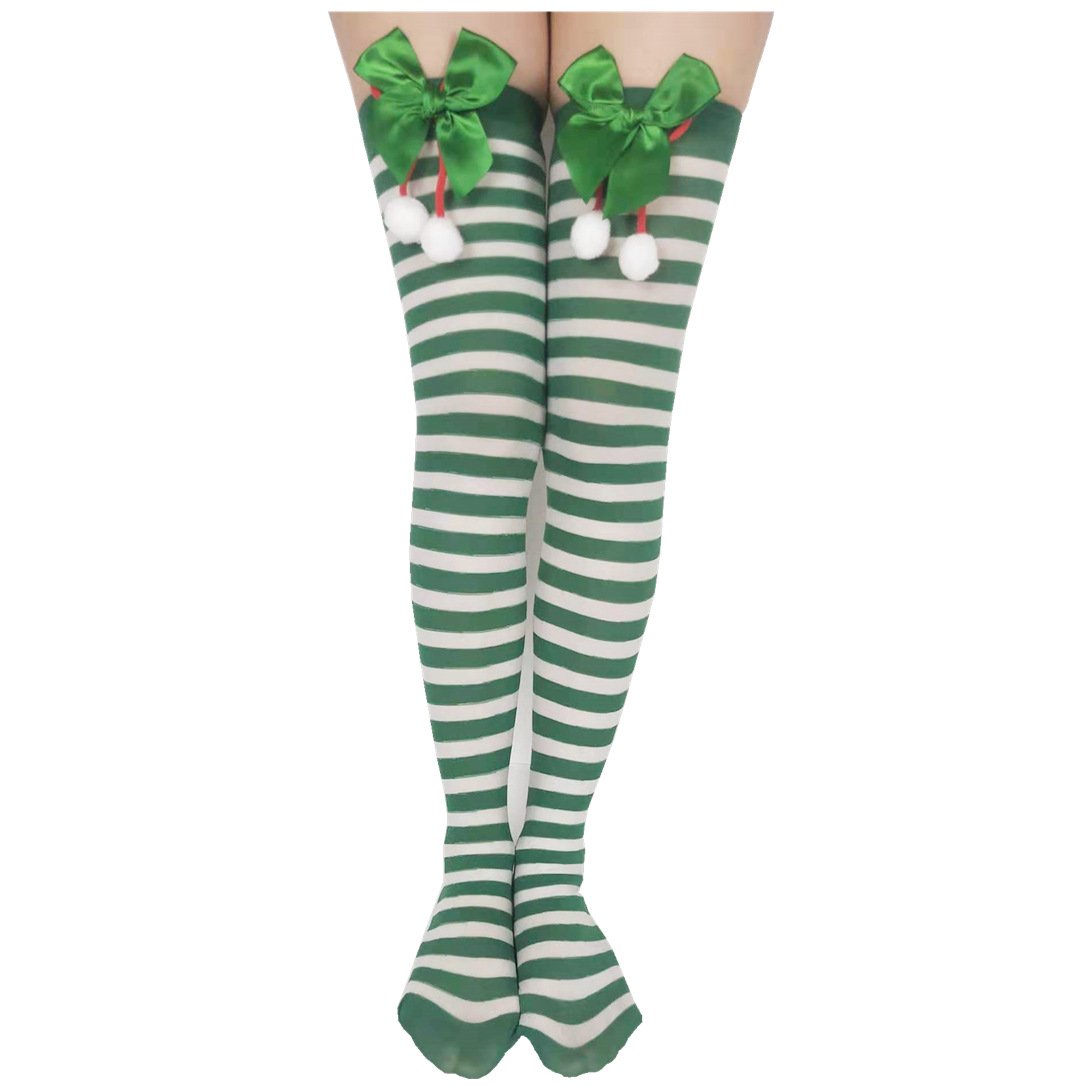 Christmas Striped Socks 1