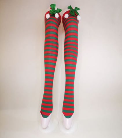 Christmas Striped Socks 4