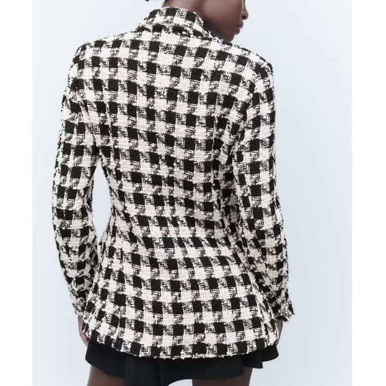 Houndstooth Coat Image 3