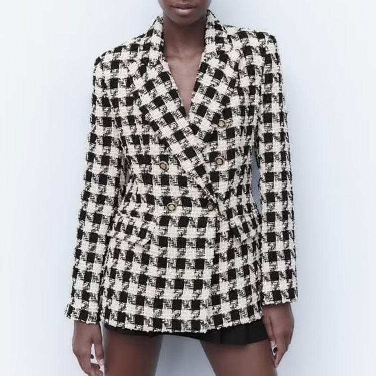 Houndstooth Coat Image 2