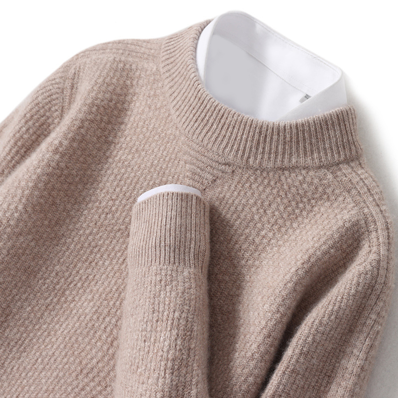 Winter Rhombus Cashmere Sweater 2