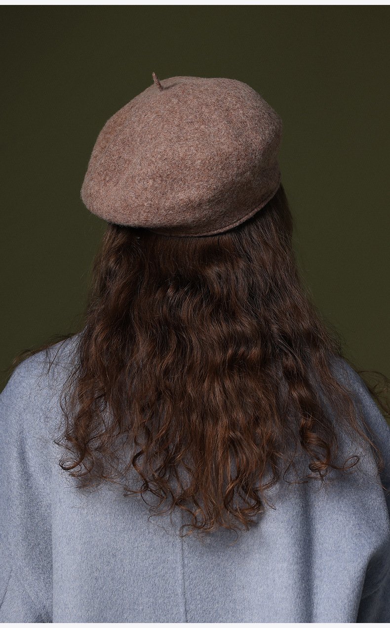 Retro Style Wool Beret
