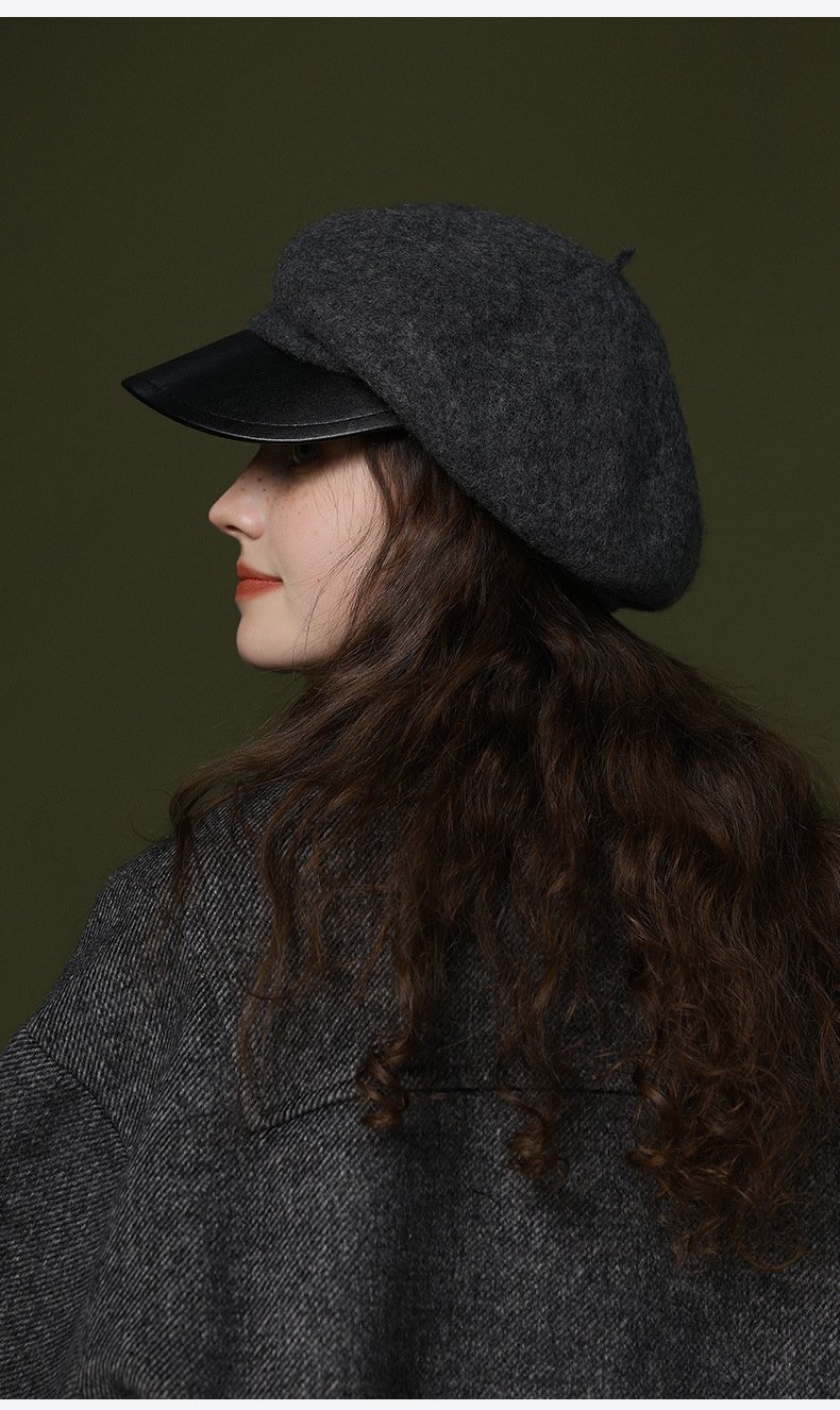 Vintage Style Wool Beret