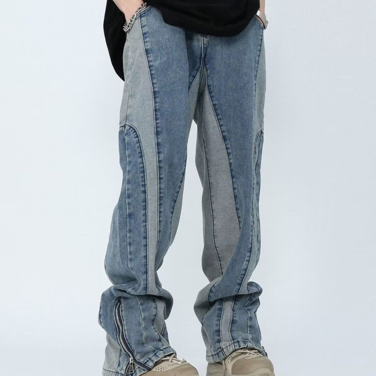 Street High Street Personalized Graffiti Jeans 2