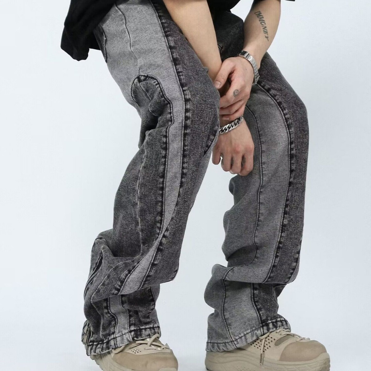 Street High Street Personalized Graffiti Jeans 5