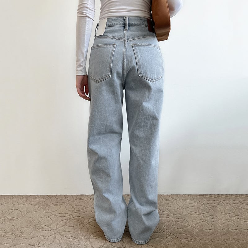 Casual Jeans Ripped Detail