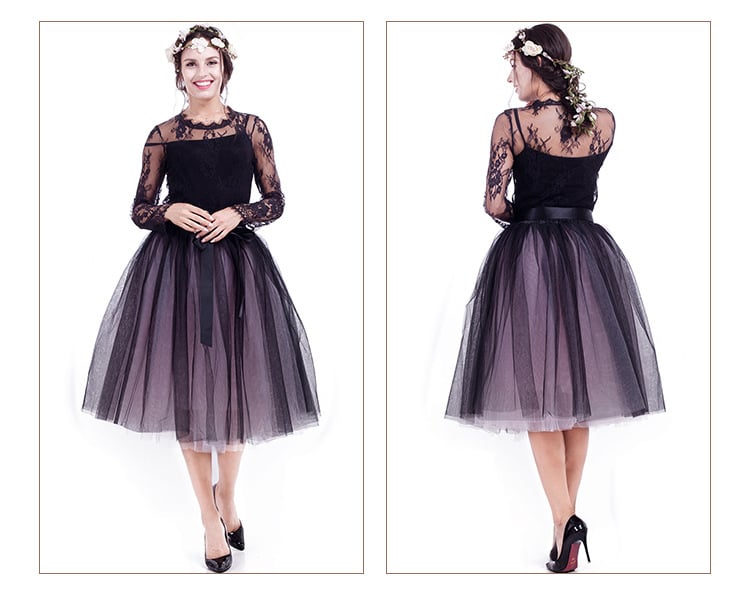 Two-Tone Pettiskirt Image 3