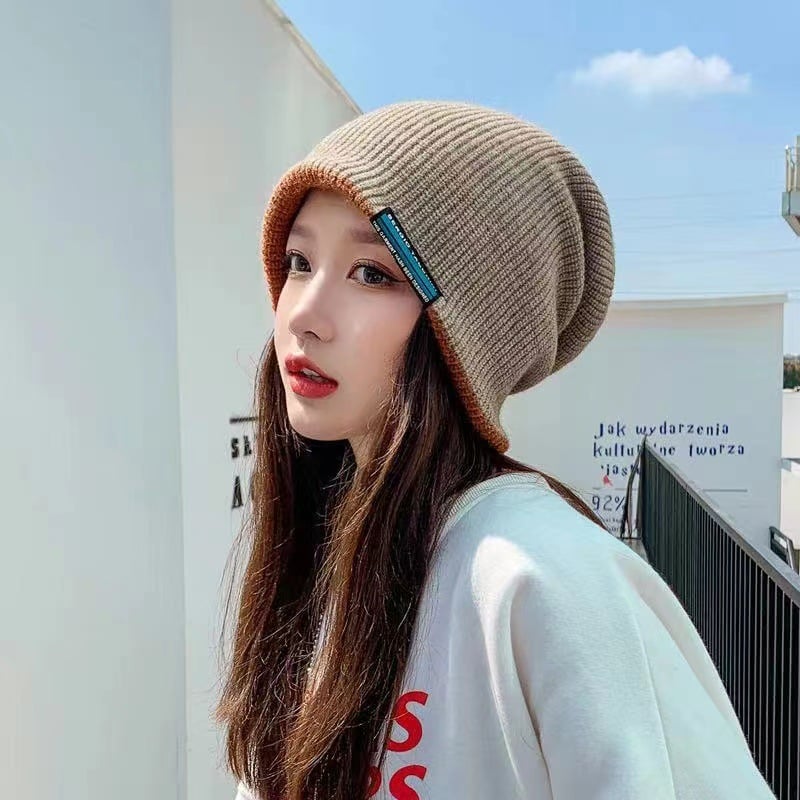 Warm Pullover Knitted Hat - Image 3