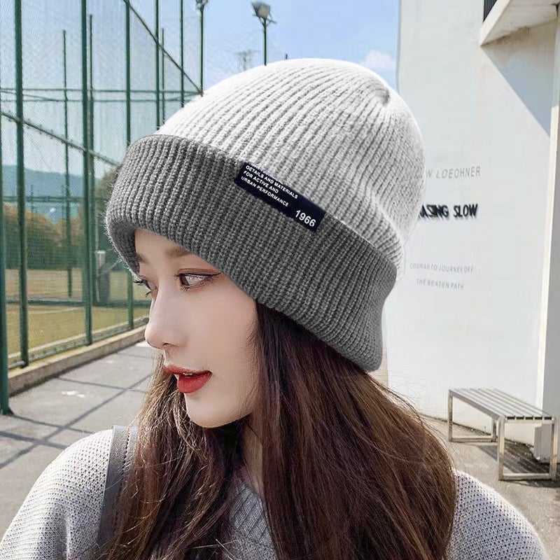 Warm Pullover Knitted Hat - Image 5