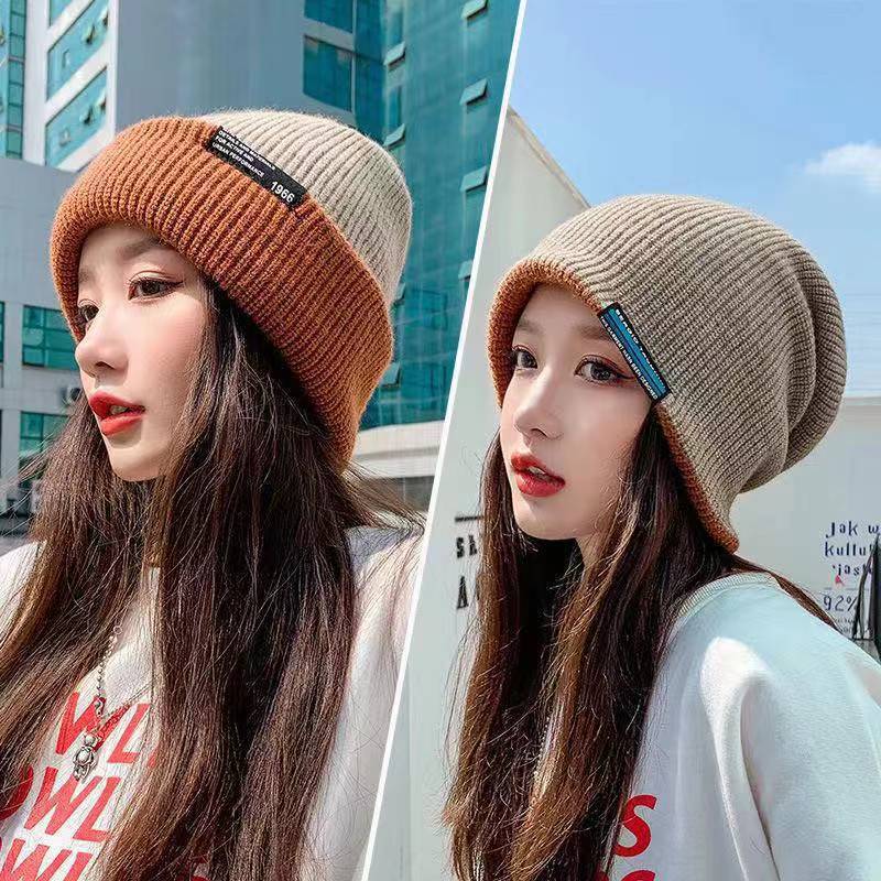 Warm Pullover Knitted Hat - Image 1