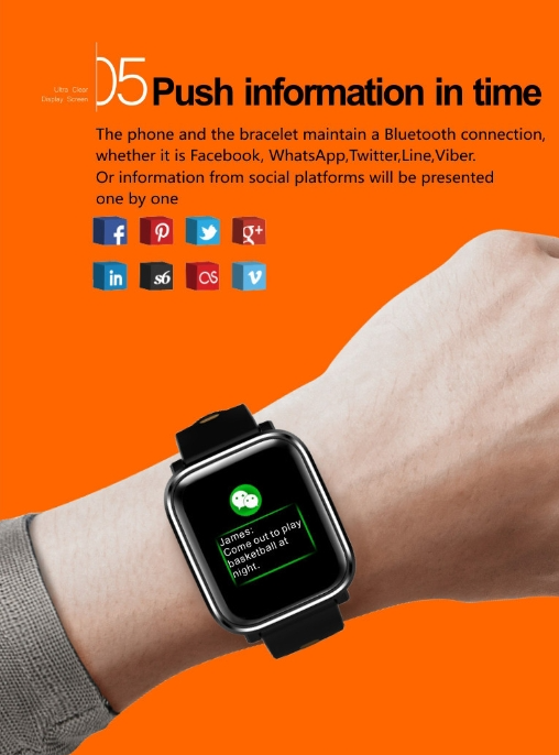 Smart Bracelet Q58 Image 1