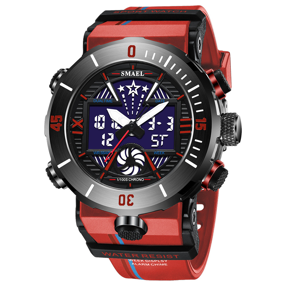 Sports Waterproof Trend Electronic Men's Watch - Image 3