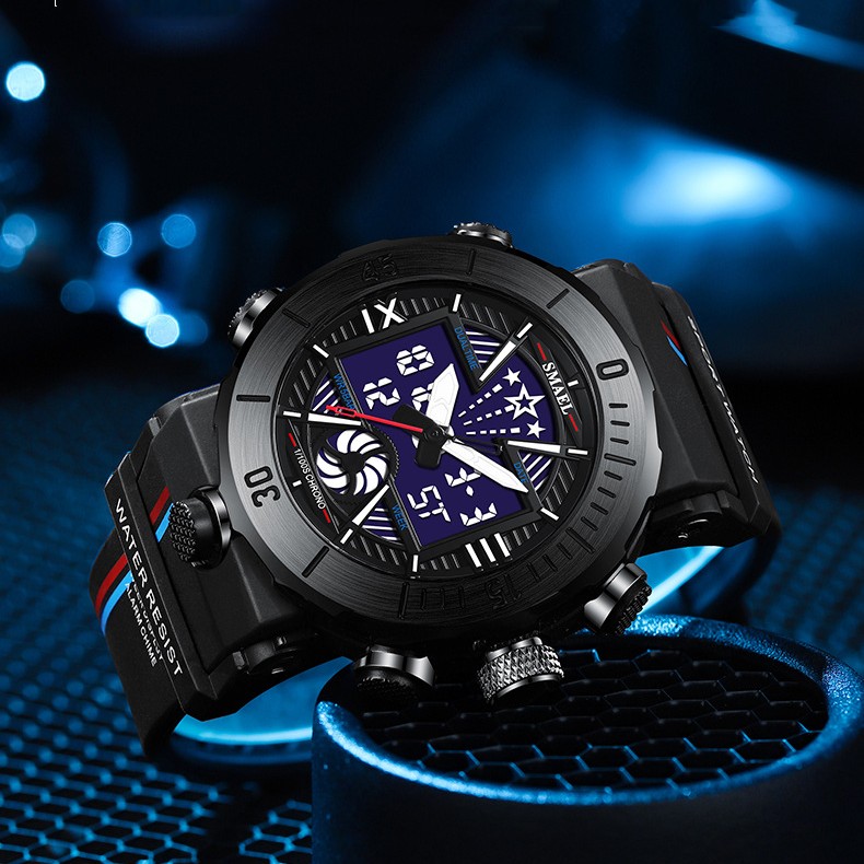 Sports Waterproof Trend Electronic Men's Watch - Image 5