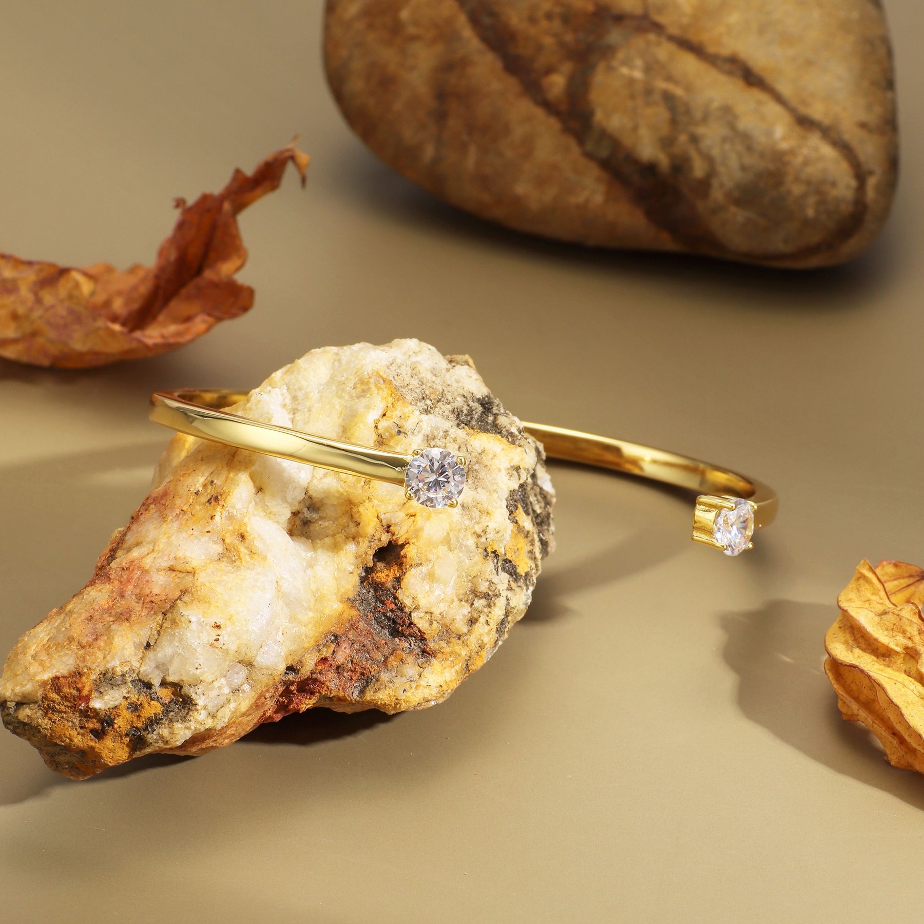 Close-up of Zircon Stones