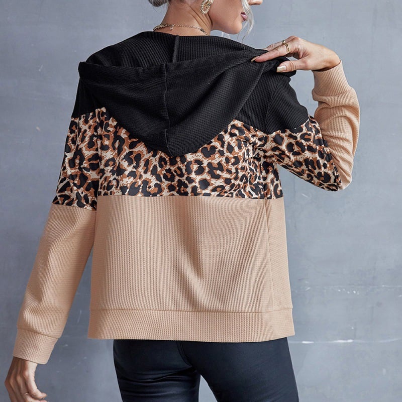 Styled Leopard Print Jacket