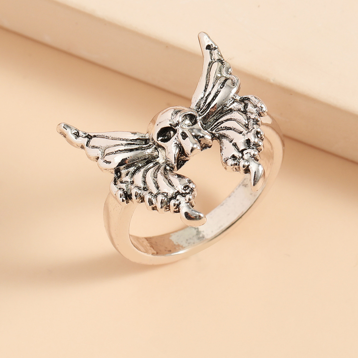 Butterfly Skull Ring Image 4
