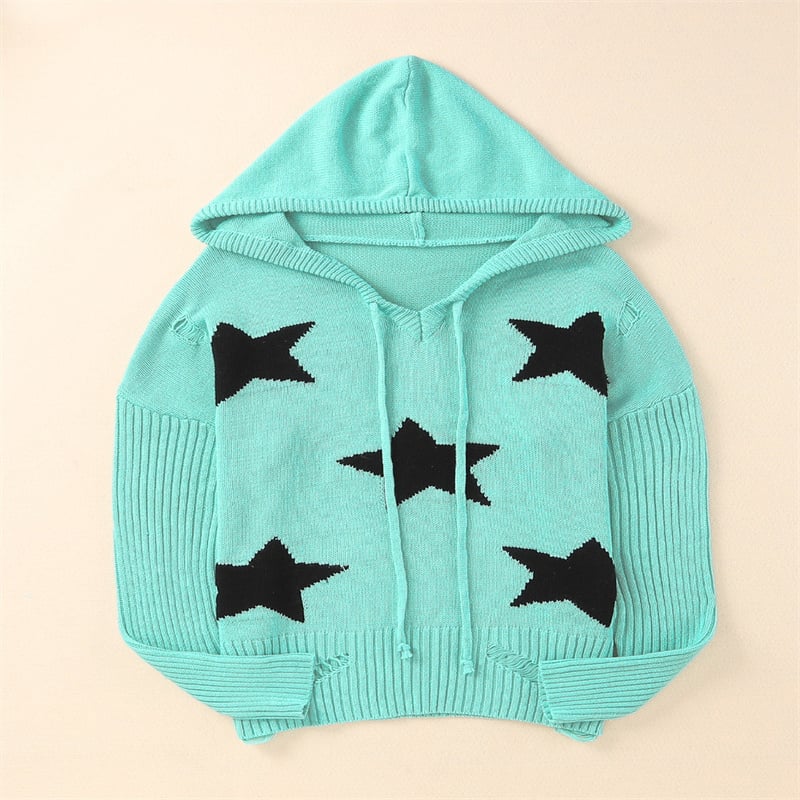 Hooded Drawstring Pullover Image 6