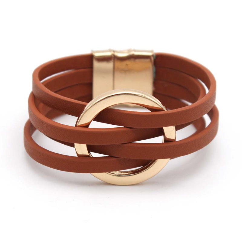 Cross Leather Women Bracelet 11