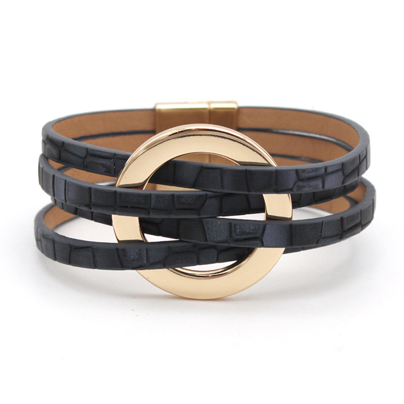 Cross Leather Women Bracelet 2