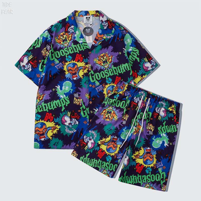 Junior Loose Shirt and Shorts Set