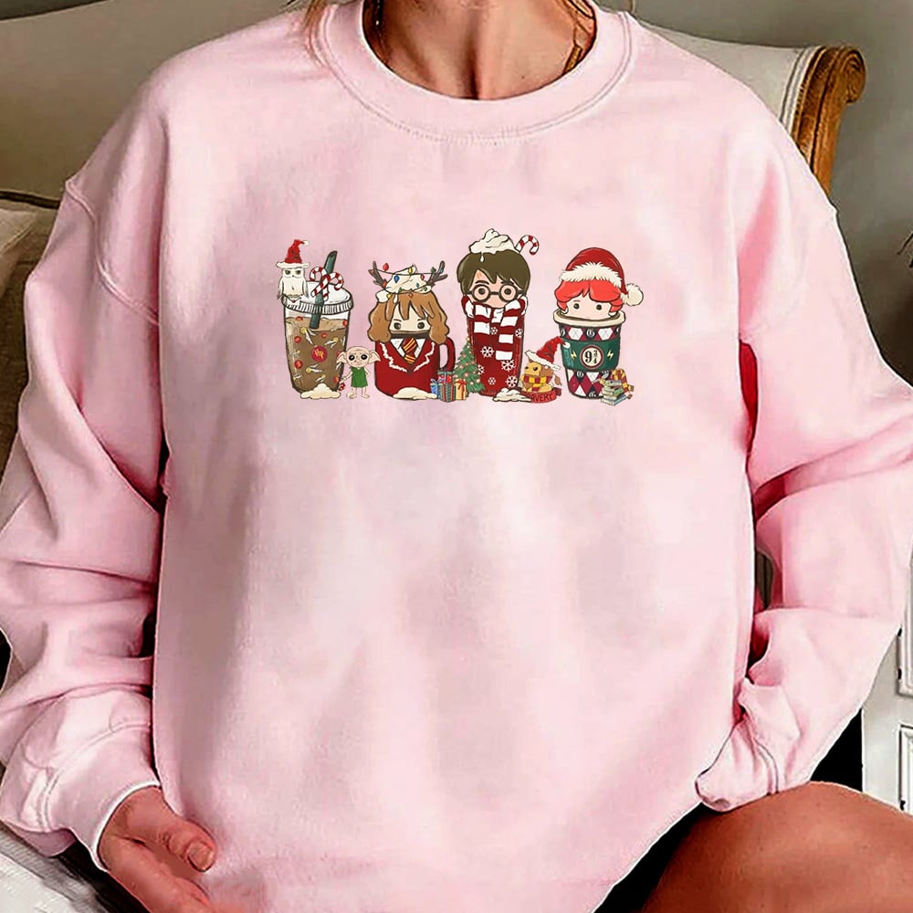 Women's Magic Wizard Christmas Sweatshirt Image 5