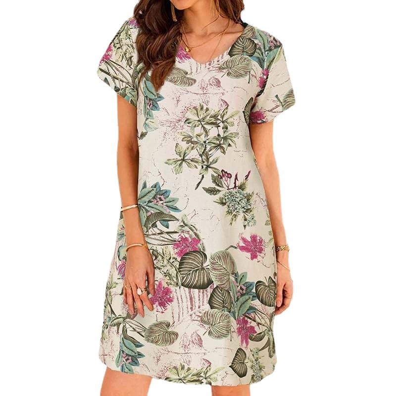 Retro Beach Dress - Image 2