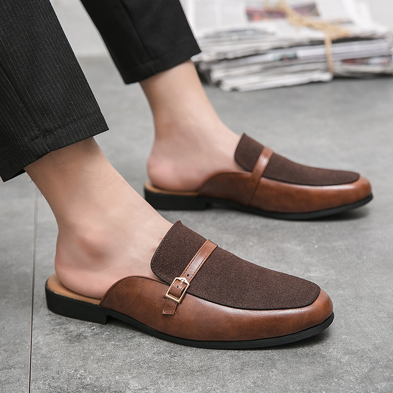 Men's British Half Slippers